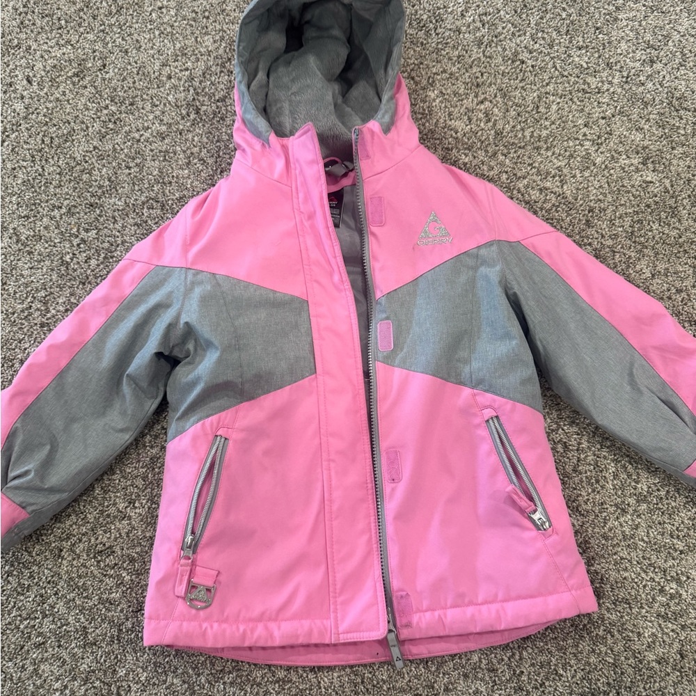 Kids Pink and Gray Jacket